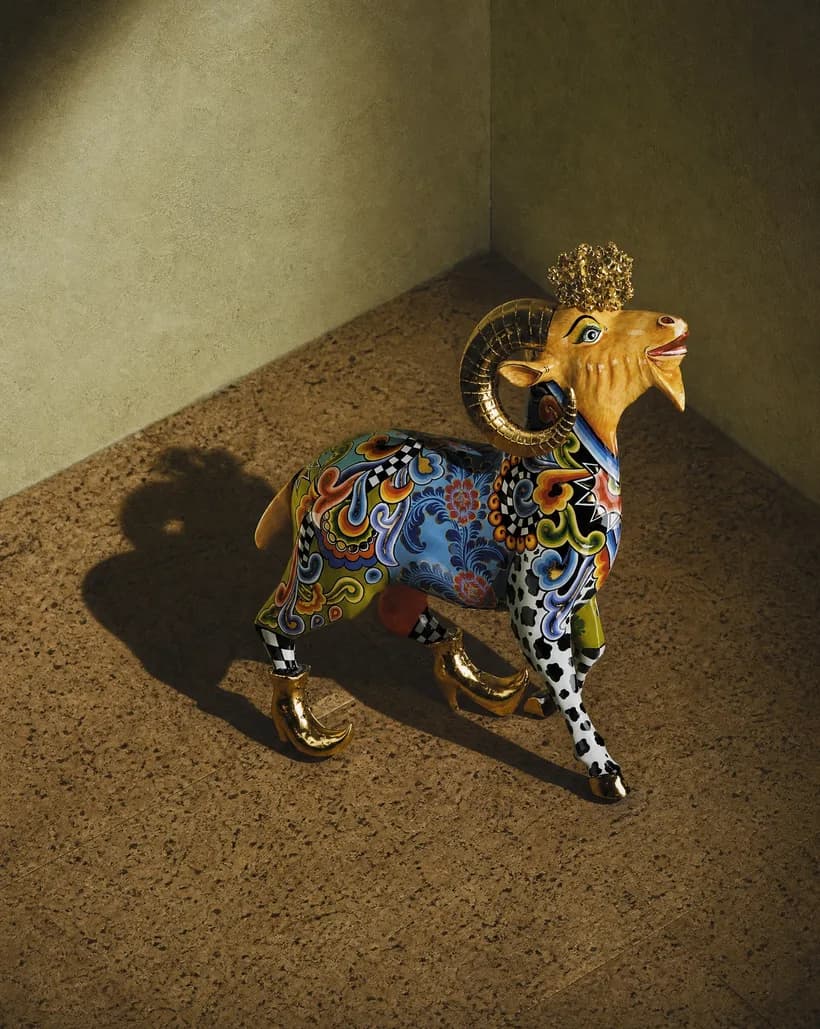 Goat Louis — hand-painted limited edition