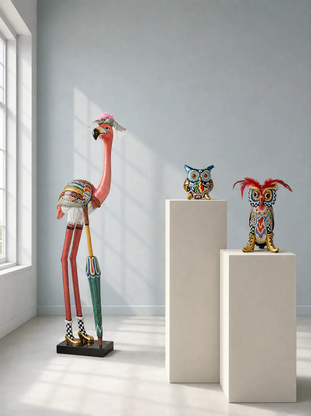 Collezione Aviary — hand-painted by Tom's