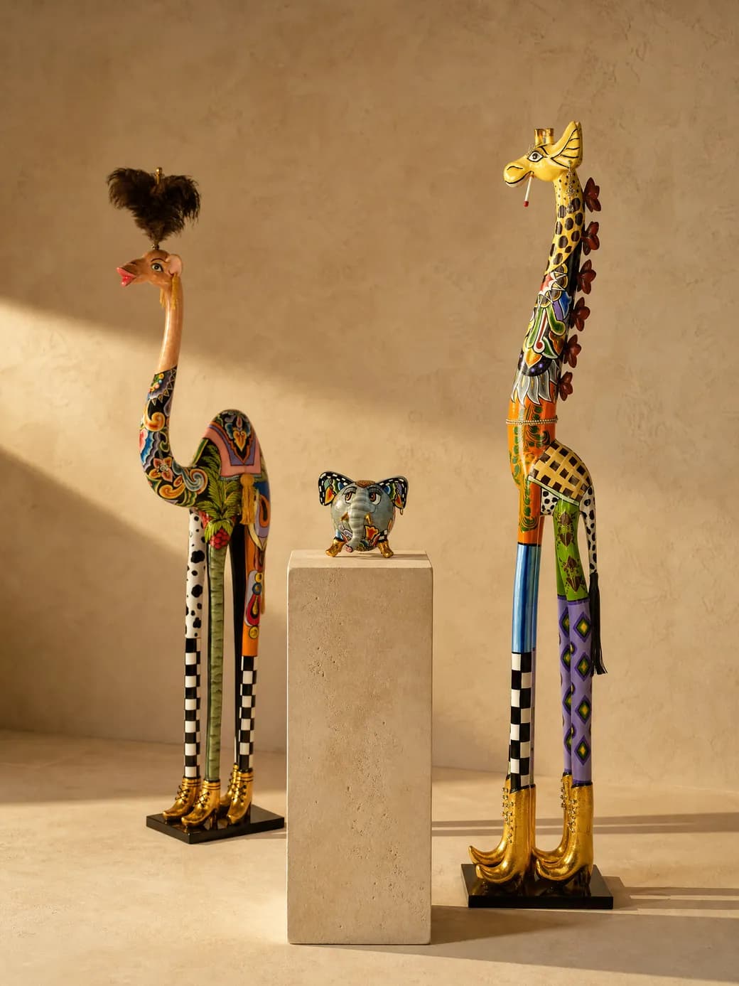 Safari Collection — hand-painted by Tom's
